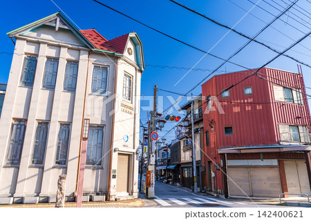 【傳統建築群重要保護區】河原町-芹町地區：昔日河原町的春景，第七部分，滋賀縣彥根市 142400621