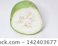 Bottle gourd cut in half Bottle gourd cut in half 142403677