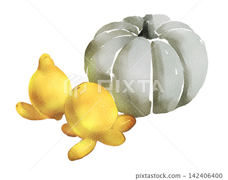 Pumpkin and fruit Pumpkin and fruit 142406400