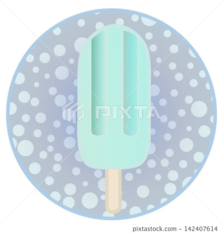 Illustration of an ice cream bar Illustration of an ice cream bar 142407614