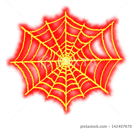 Flame spiderweb effect Flame spiderweb effect 142407670