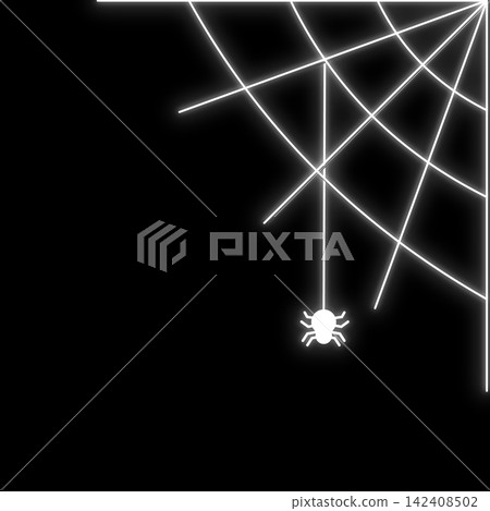 Spiderwebs, neon lights, white lines, Halloween, horror, scary, insects, creepy, etc. Spiderwebs, neon lights, white lines, Halloween, horror, scary, insects, creepy, etc. 142408502