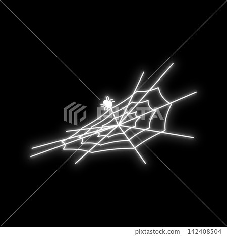 Spiderwebs, neon lights, white lines, Halloween, horror, scary, insects, creepy, etc. Spiderwebs, neon lights, white lines, Halloween, horror, scary, insects, creepy, etc. 142408504