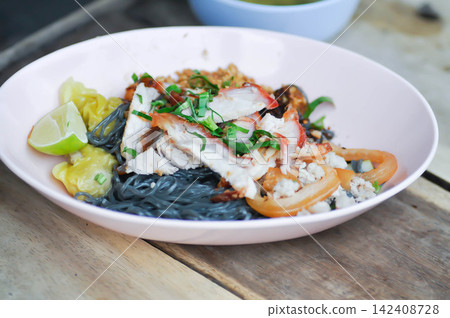 noodles or Chinese noodles, plain noodles or wonton and noodles without soup or charcoal noodles noodles or Chinese noodles, plain noodles or wonton and noodles without soup or charcoal noodles 142408728