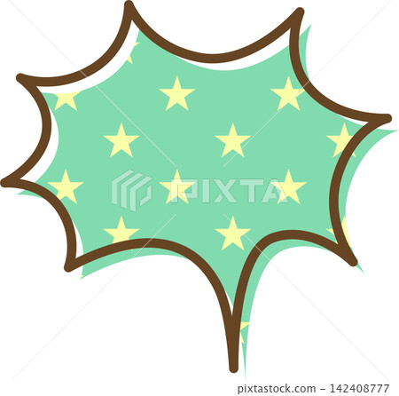 Individual speech bubble icons with patterns Individual speech bubble icons with patterns 142408777