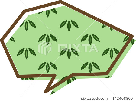 Individual speech bubble icons with patterns Individual speech bubble icons with patterns 142408809