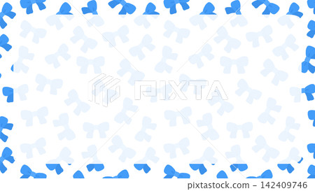 藍絲帶框架 藍絲帶框架 142409746