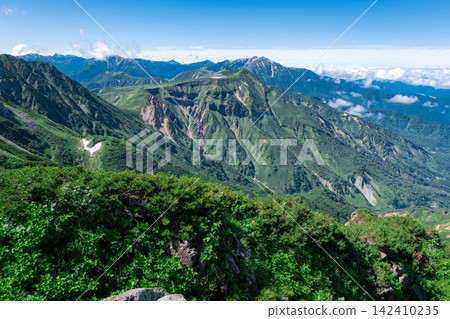 View of the Tateyama Caldera from Murodoyama Observatory View of the Tateyama Caldera from Murodoyama Observatory 142410235