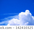 夏天的藍天和白雲 142410325