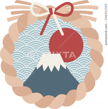 富士山和注連 富士山和注連 142411337