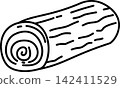 logs camping element 142411529