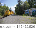 THE ROYAL EXPRESS passing through Biruwa Station on the Senmo Main Line 142411620