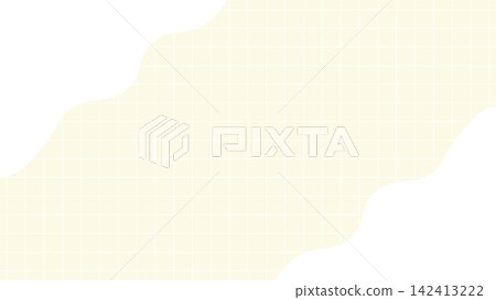 Pastel yellow fluid grid frame background, 16:9 landscape aspect ratio. Pastel yellow fluid grid frame background, 16:9 landscape aspect ratio. 142413222