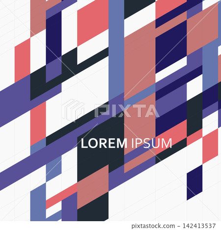 Abstract vector background with overlapping diagonal stripes. Making this design ideal for posters, branding, and digital layouts Abstract vector background with overlapping diagonal stripes. Making this design ideal for posters, branding, and digital layouts 142413537