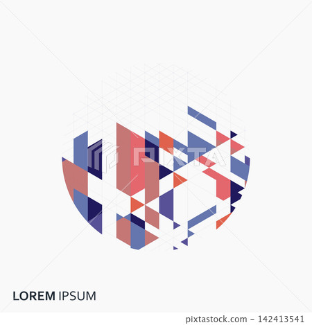 Vector Geometric Abstract Layout Vector Geometric Abstract Layout 142413541