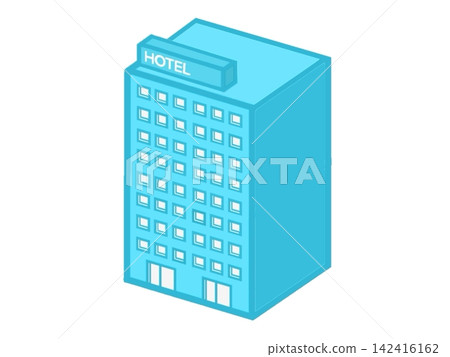 這是您旅行期間將入住的飯店建築圖示。 142416162