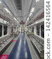 modern interior of the modern airplane 142416564