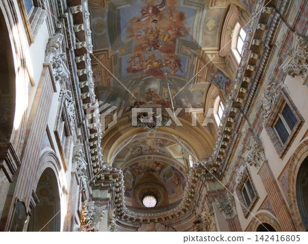 The beautiful interior of the Church of the Transfiguration The beautiful interior of the Church of the Transfiguration 142416805
