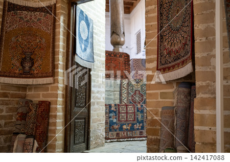 Bukhara Toki Telpak Furushon Textile Market 142417088