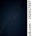 A glittering starry night sky and celestial imagery. 142417497