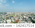 Kanagawa Prefecture: A view of the cityscape around Kawasaki on a clear summer day (August 2026) 142417514
