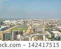 Kanagawa Prefecture: A view of the cityscape around Kawasaki on a clear summer day (August 2026) 142417515
