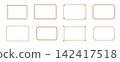 A simple frame set 142417518