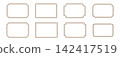 A simple frame set 142417519