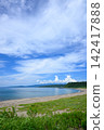 Hamosohama Beach on Sado Island (vertical photo) 142417888