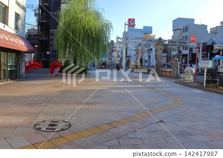 A view in front of Harimaya Bridge (Harimaya Street) (Kochi City, Kochi Prefecture) A view in front of Harimaya Bridge (Harimaya Street) (Kochi City, Kochi Prefecture) 142417987