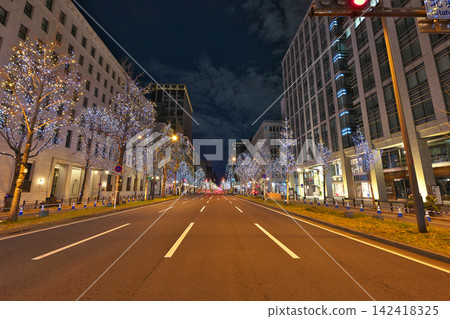 [Midosuji Illumination] Midosuji, Osaka City 142418325