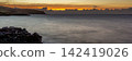Ahu Nau Nau Moai Statues with Red Topknots at Anakena Beach on Easter Island, Valparaiso, Chile. Banner Web, Copy Space 142419026