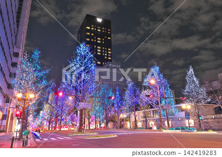 [Midosuji Illumination] Midosuji, Osaka City 142419283