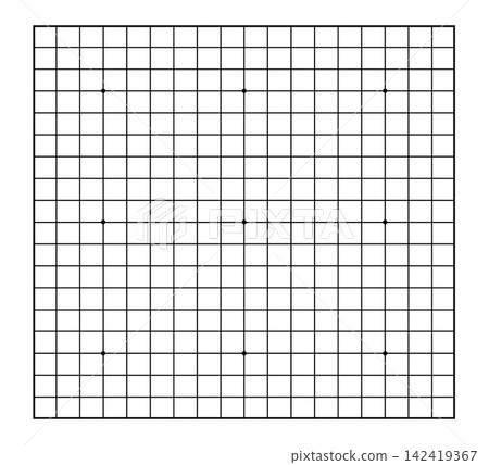 It is a checkerboard illustration of black lines. It is a checkerboard illustration of black lines. 142419367