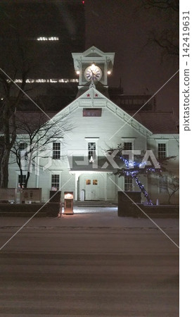 Sapporo clock tower Sapporo clock tower 142419631