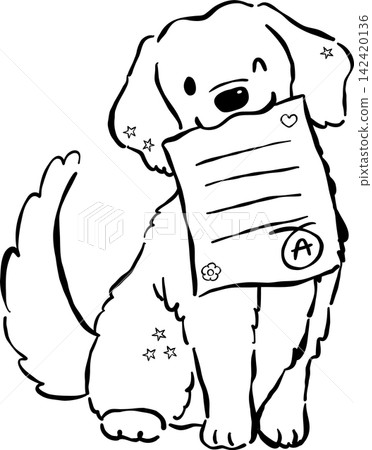 Back to School Crayon Outline Festive Stars Pattern Cartoon Hand Drawn Back to School Crayon Outline Festive Stars Pattern Cartoon Hand Drawn 142420136