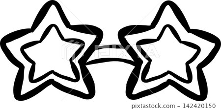 Back to School Crayon Outline Festive Stars Pattern Cartoon Hand Drawn Back to School Crayon Outline Festive Stars Pattern Cartoon Hand Drawn 142420150
