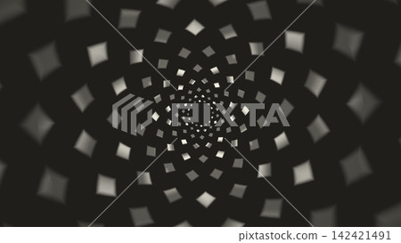 Rotating diamond grid shadow pattern Rotating diamond grid shadow pattern 142421491