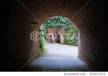 Sarushima, an uninhabited island that was formerly a military fortress. Sarushima, an uninhabited island that was formerly a military fortress. 142421554