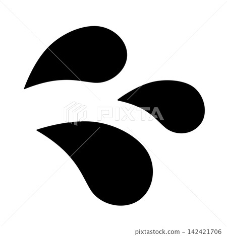 汗漬、水滴和淚痕圖示插圖 005 汗漬、水滴和淚痕圖示插圖 005 142421706