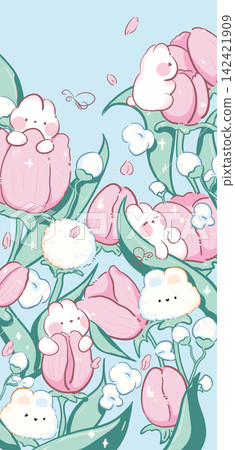 Cute cartoon pet animals collection of playful character phone wallpaper designs Cute cartoon pet animals collection of playful character phone wallpaper designs 142421909