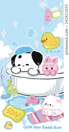Cute cartoon pet animals collection of playful character phone wallpaper designs Cute cartoon pet animals collection of playful character phone wallpaper designs 142422035