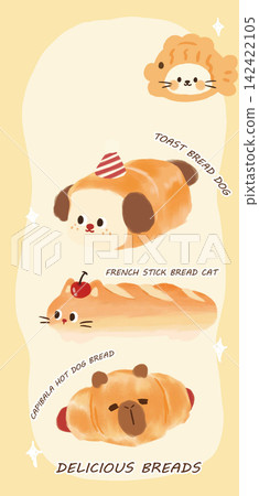 Cute cartoon pet animals collection of playful character phone wallpaper designs Cute cartoon pet animals collection of playful character phone wallpaper designs 142422105
