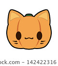 Cat-shaped pumpkin 142422316