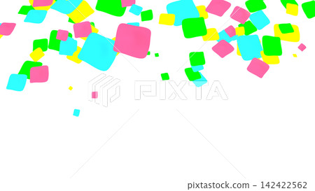 A background image featuring colorful, rough squares randomly placed at the top. A background image featuring colorful, rough squares randomly placed at the top. 142422562