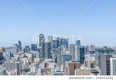 愛知縣名古屋市:摩天大樓林立的名古屋街道 愛知縣名古屋市:摩天大樓林立的名古屋街道 142423282