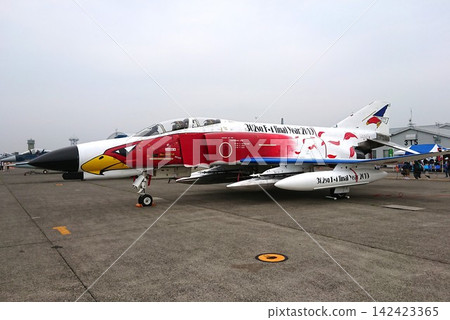 Japan Air Self-Defense Force F-4EJ Kai fighter jet, 302nd Squadron, Last Phantom special paint scheme. Japan Air Self-Defense Force F-4EJ Kai fighter jet, 302nd Squadron, Last Phantom special paint scheme. 142423365