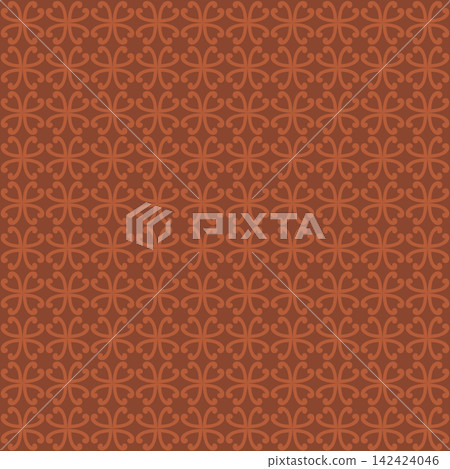 Terracotta Brown Abstract Geometric Knot Terracotta Brown Abstract Geometric Knot 142424046