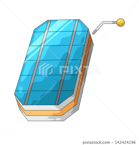 Illustration of Solar Cell Illustration of Solar Cell 142424296