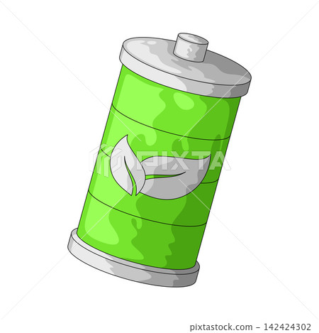 Illustration of Eco Battery Illustration of Eco Battery 142424302